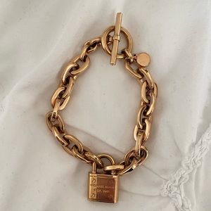 MICHAEL KORS rose gold chain bracelet